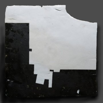 Territori assenyalat XXXVI, porcellana, 30 x 30 x 1 cm., 2013_w600_h600